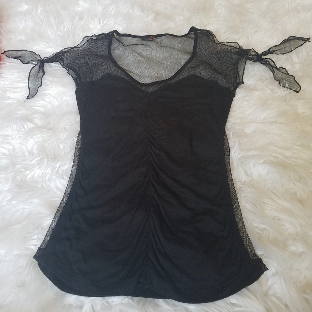 Moder/Sexy mesh top from G by Guess